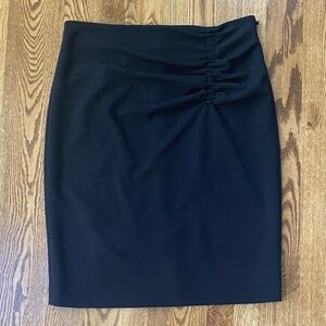 NWT Calvin Klein size 12 black pencil skirt knee length dark academia